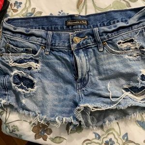 Abercrombie and Fitch jean shorts